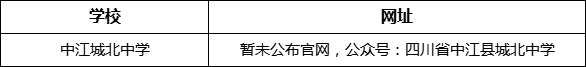 德陽市中江城北中學(xué)網(wǎng)址是什么？