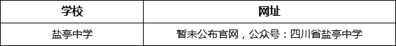 綿陽市鹽亭中學(xué)網(wǎng)址是什么？