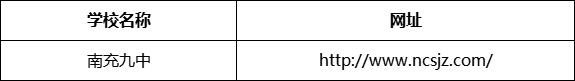 南充市南充九中網(wǎng)址是什么？
