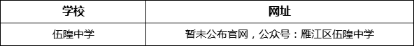 資陽市伍隍中學(xué)網(wǎng)址是什么？