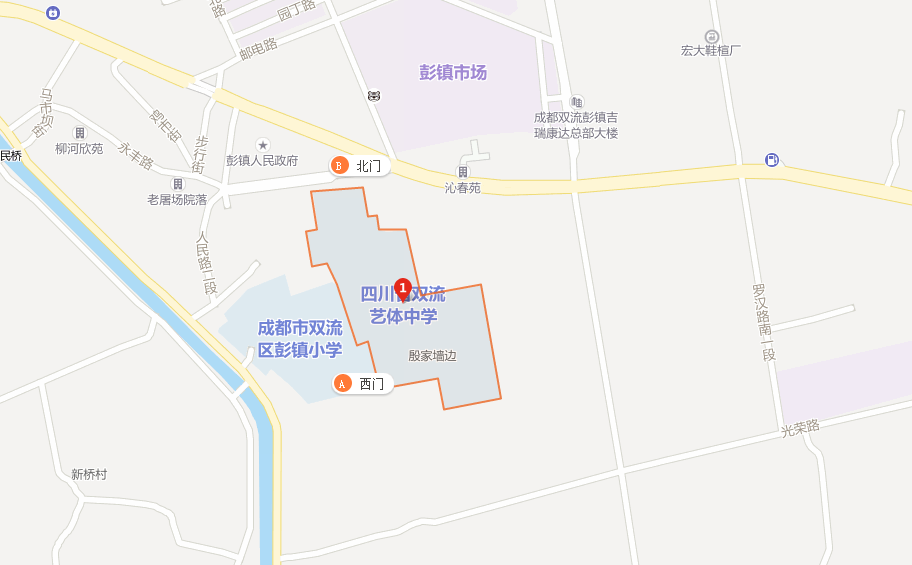 雙流藝體中學(xué)地理位置在哪里？