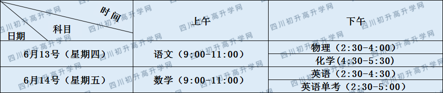 通錦中學2020年招生簡章