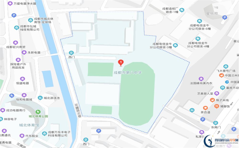 成都市第八中學|成都八中地址是什么？