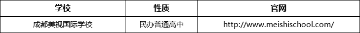 成都市成都美視國際學(xué)校官網(wǎng)、網(wǎng)址、官方網(wǎng)站